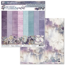 49 and Market Collection Pack 12x12" - Plume & Petal SOLIDS