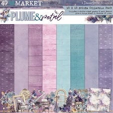 49 and Market Collection Pack 12x12" - Plume & Petal SOLIDS
