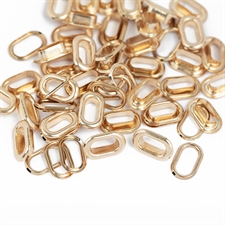 W R Makers EyeLets OVAL - Gold (50 pcs)