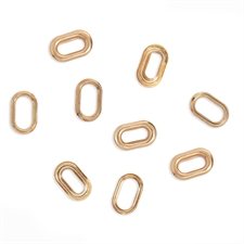 W R Makers EyeLets OVAL - Gold (50 pcs)