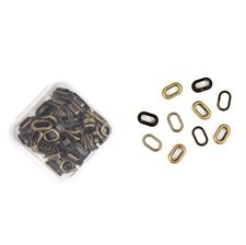 W R Makers EyeLets OVAL - Copper (50 pcs)
