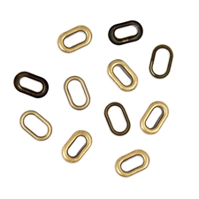 W R Makers EyeLets OVAL - Copper (50 pcs)