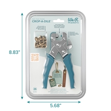 W R Makers Crop-a-Dile Eyelet Setter - OVAL
