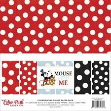 Echo Park Paper Collection Pack 12x12" - Mouse and Me Dots Kit