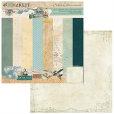 49 and Market Collection Pack 12x12" - Travel Diaries SOLIDS
