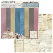 49 and Market Collection Pack 12x12" - Faded Memory Lane SOLIDS