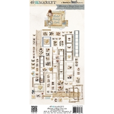 49 and Market Laser Cut Filmstrip & Postage - Faded Memory Lane