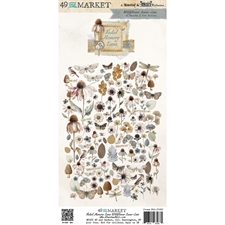 49 and Market Laser Cut Wildflowers - Faded Memory Lane