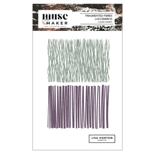 Lisa Horton Crafts Clear Stamp - Muse & Maker / Fragmented Fibres