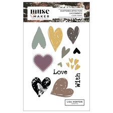 Lisa Horton Crafts Clear Stamp - Muse & Maker / Shattered Affection