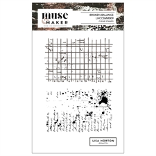 Lisa Horton Crafts Clear Stamp - Muse & Maker / Broken Balance