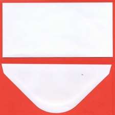 Hvide Kuverter (konvolut) - MINI Slimline - 100 stk.