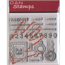 Dan Stamps Clearstamp - Julepost