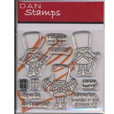 Dan Stamps Clearstamp - Garder Tillykke