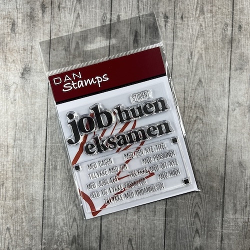 Dan Stamps Clearstamp - Hurtige Tekster / Job og Eksamen