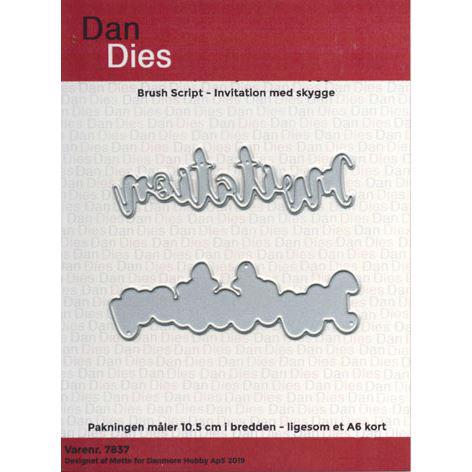 Dan Dies - Brush Script / Invitation (inkl. skygge)