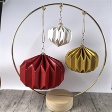 Dan Dies - Foldet Julekugle Version 2 / Kæmpe