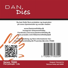 Dan Dies - Flad Julekugle / Lille