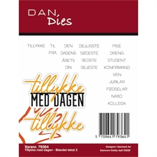Dan Dies - Tillykke med dagen (Blandet Tekst 2)