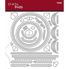 Dan Dies - Rund Æske Tilbehør / Kage