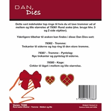 Dan Dies - Rund Æske Tilbehør / Cirkler til Tromme