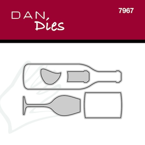 Dan Dies - Vin (flaske og glas)