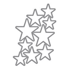 Spellbinders Shapeabilities - Cascading Stars