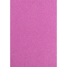 Florence Glitter Paper / Cardstock - Light Pink (A4)