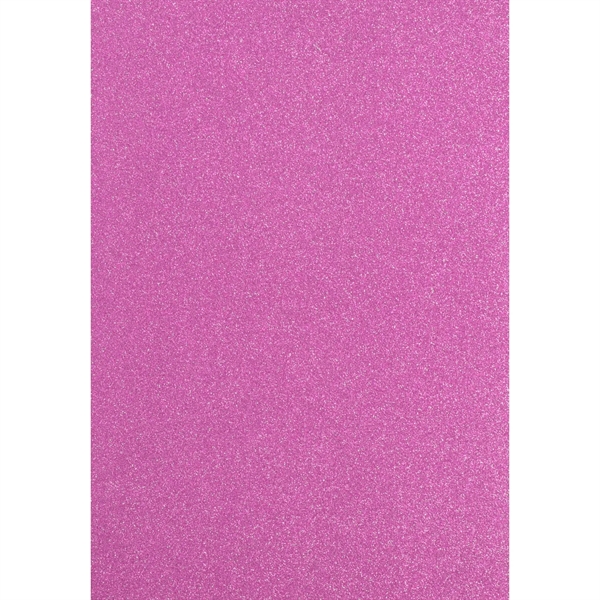Florence Glitter Paper / Cardstock - Light Pink (A4)
