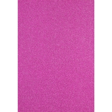 Florence Glitter Paper / Cardstock - Pink (A4)