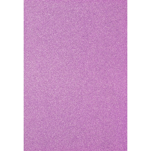 Florence Glitter Paper / Cardstock - Lavendel (A4)