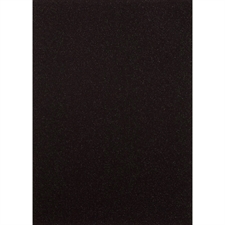 Florence Glitter Paper / Cardstock - Black (A4)