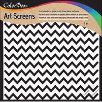 Color Box Art Screen 15x15cm - Chevrons