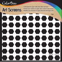 Color Box Art Screen 15x15cm - Hexagons