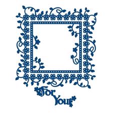 Tattered Lace Die - Flower Square / For You
