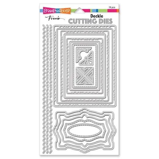 Stampendous Dies - Deckle (19 dele)