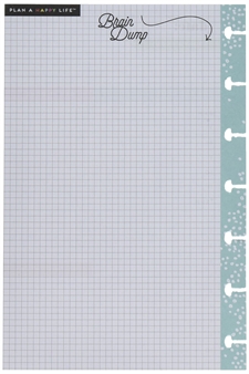 Happy Planner MINI Planner Fill Paper - Daily Fill Paper (lille)