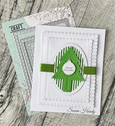 CraftAddictionUK Die - Slatted Christmas Trees
