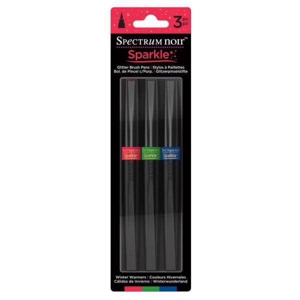 Spectrum Noir Sparkle Pens - Winter Warmers (3 stk.)