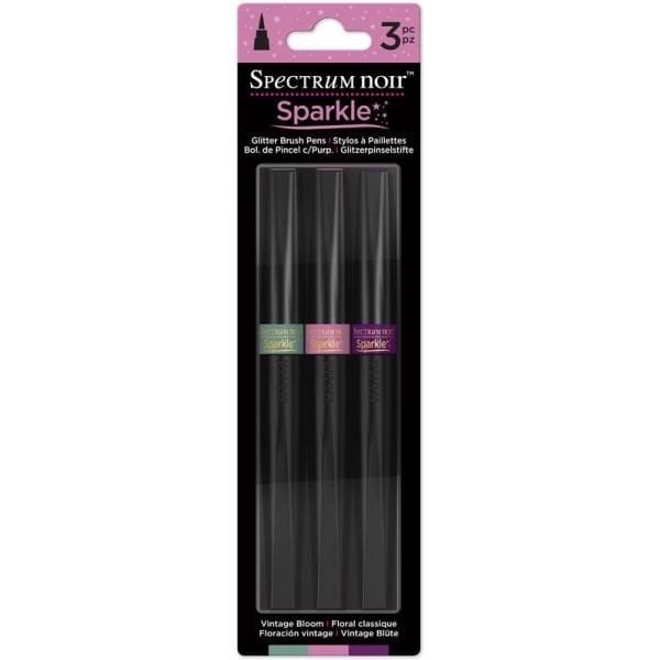 Spectrum Noir Sparkle Pens - Vintage Bloom (3 stk.)