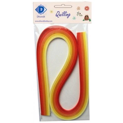 Quilling Strimler / Orange & Yellow