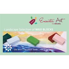 Encaustic Art (voksmaleri) - Farver / Landscape Selection (landkskab)