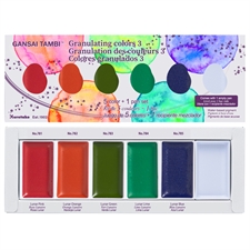 Kuretake Gansai Tambi - Granulating Colors Set 3
