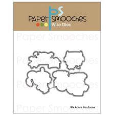 Paper Smooches Die - We Adore You