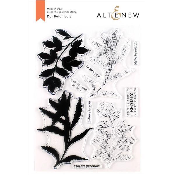 Altenew Clear Stamp Set - Dot Botanicals