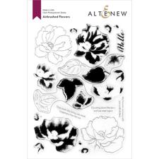 Altenew Clear Stamp Set - Airbrushed Flowers