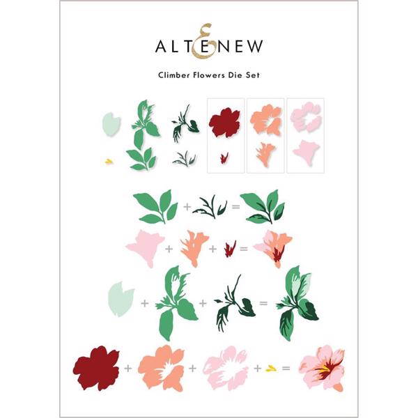 Altenew DIE - Climber Flowers / Layered 