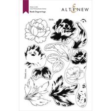 Altenew Clear Stamp Set - Book Engravings