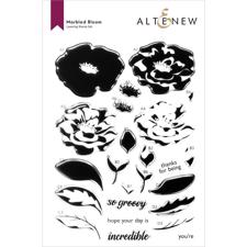 Altenew Clear Stamp Set - Marbled Bloom