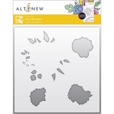 Altenew Stencil 6x6" - Inky Bouquet Simple Layering Stencil Set (3 pcs).